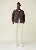 Oversize Desenli İnce Ceket